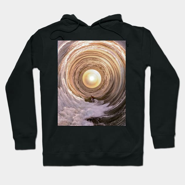 Surf The Wave Hoodie by nak_bali_